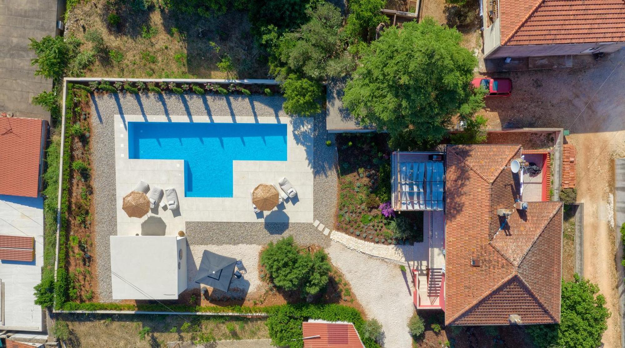 סטארי גראד Hvar Luxury Villa And Pool With View In Heart Of Stari Grad מראה חיצוני תמונה