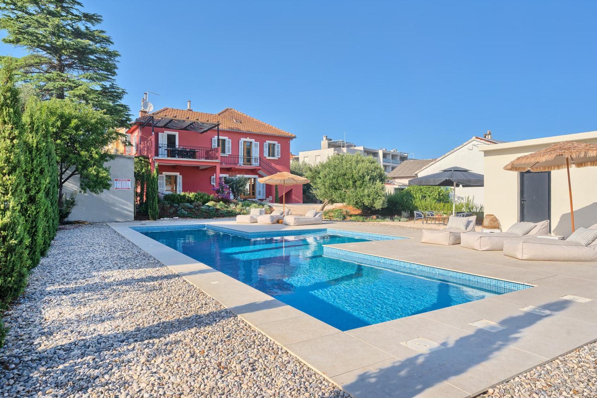 סטארי גראד Hvar Luxury Villa And Pool With View In Heart Of Stari Grad מראה חיצוני תמונה